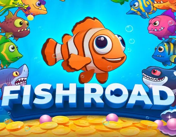 Logo of Fish Road from InOut at Slotmafia Casino