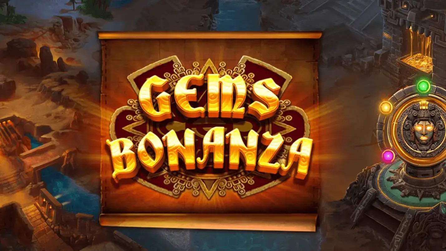 Gems Bonanza logo by Pragmatic Play at Slotmafia Casino