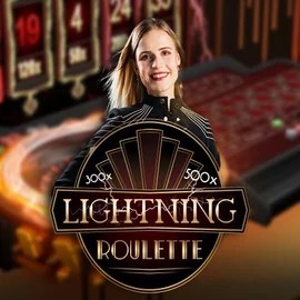 Lightning Roulette slot icon by Evolution, available at Slotmafia Casino