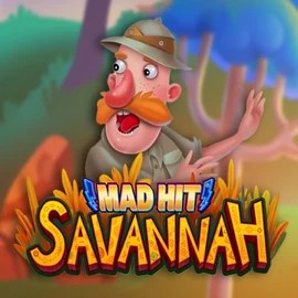 Mad Hit Savannah slot logo by RubyPlay at Slotmafia CasinoMad Hit Savannah