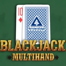 Multihand Blackjack online game logo by Pragmatic Play on slotmafiacasino.eu