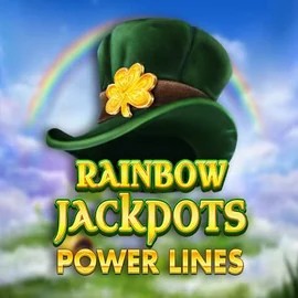 Rainbow Jackpots Power Lines slot visual from Red Tiger Gaming available on slotmafiacasino.eu