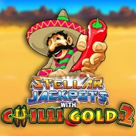 Stellar Jackpots with Chilli Gold x2 online game logo by Lightning Box Game on slotmafiacasino.eu