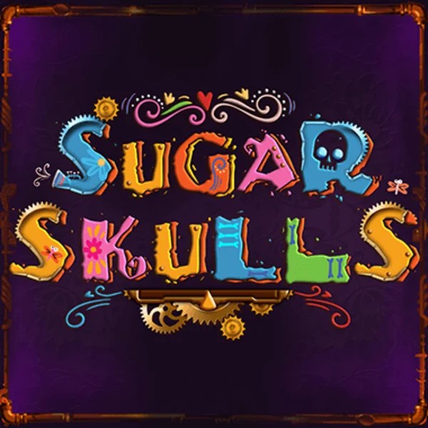 Logo of Sugar Skulls from Booming Games at Slotmafia Casino