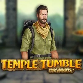Temple Tumble Megaways slot logo by Relax Gaming at Slotmafia CasinoTemple Tumble Megaways