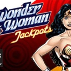 Wonder Woman Jackpots logo by Amaya Slotmafia Casino